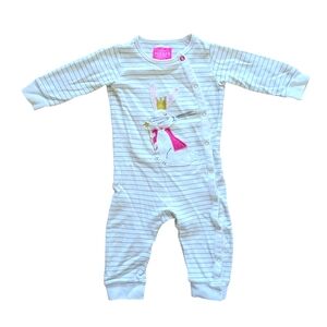 Joules Regal Rabbit Baby Pajamas - 6-9M